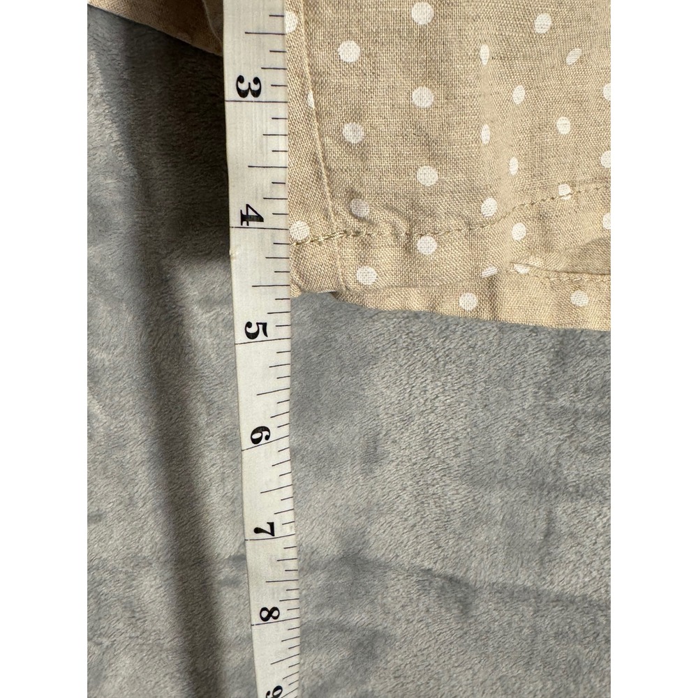 Banana Republic Women's Size 4 Polka Dot Linen cotton Blend Shorts Beige NEW - Picture 4 of 8